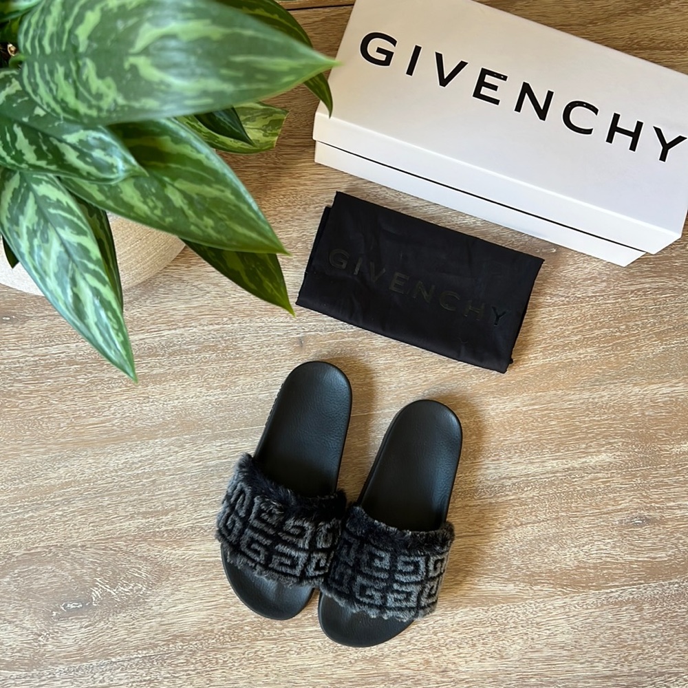 Givenchy Slide Sandal Black - Picture 1 of 11